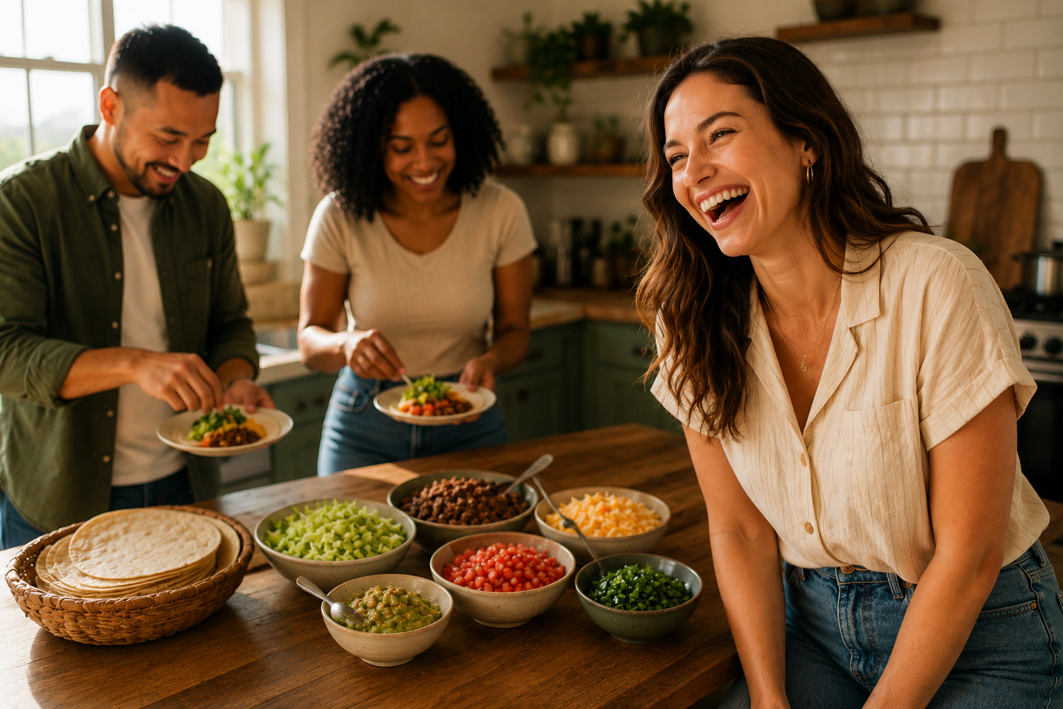 Kitchen Party Night: In‑Home Group Cooking Experience
